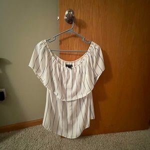 White House Black Market off the shoulder top
